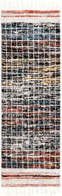 Multicolor 2' x 6' Aramis Runner Area Rug Polypropylene With Cotton Backing Easy Clean Living Room Bedroom Dining Office Carpet for Sale at Rug Engine