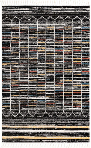 Multicolor 5' 3 x 8' Aramis Rectangle Area Rug Polypropylene With Cotton Backing Easy Clean Living Room Bedroom Dining Office Carpet for Sale at Rug Engine