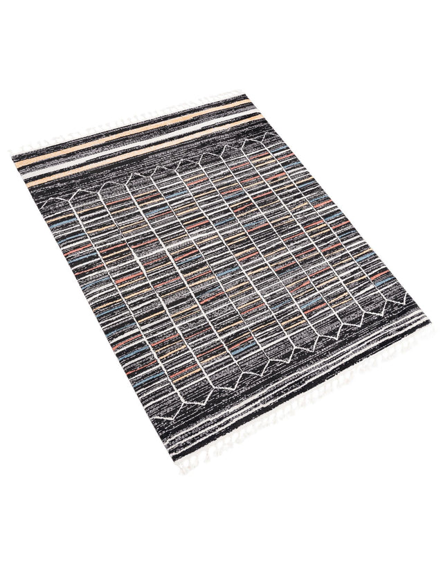 Multicolor 6' x 9' Aramis Rectangle Area Rug Polypropylene With Cotton Backing Easy Clean Living Room Bedroom Dining Office Carpet for Sale at Rug Engine