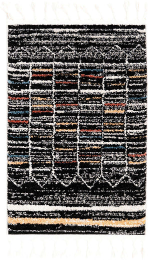 Multicolor 2' x 3' 1 Aramis Rectangle Area Rug Polypropylene With Cotton Backing Easy Clean Living Room Bedroom Dining Office Carpet for Sale at Rug Engine