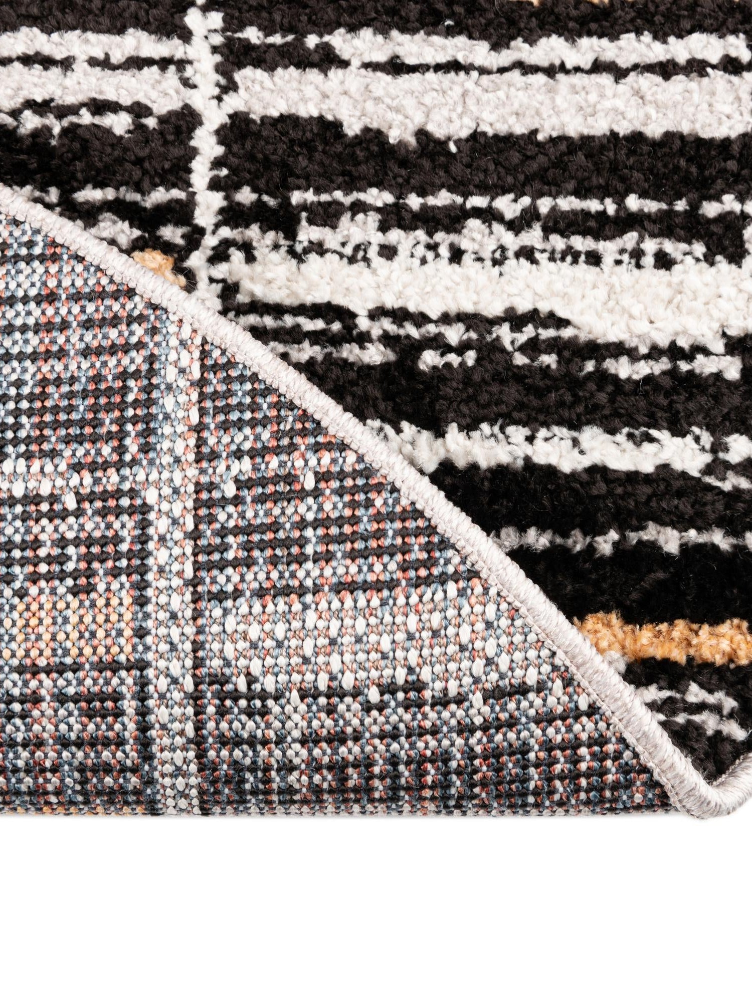 Multicolor 3' 3 x 3' 3 Aramis Round Area Rug Polypropylene With Cotton Backing Easy Clean Living Room Bedroom Dining Office Carpet for Sale at Rug Engine
