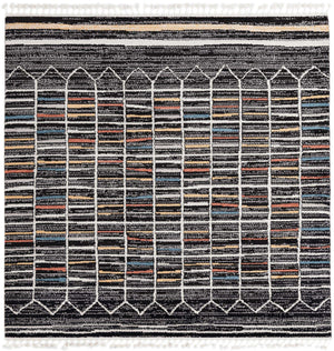Multicolor 7' 10 x 7' 10 Aramis Square Area Rug Polypropylene With Cotton Backing Easy Clean Living Room Bedroom Dining Office Carpet for Sale at Rug Engine