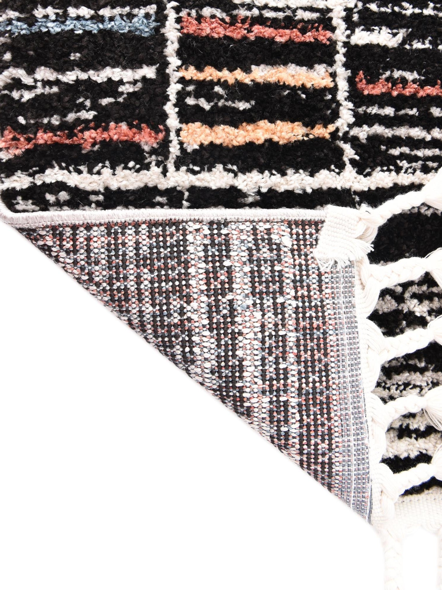 Multicolor 2' 7 x 13' Aramis Runner Area Rug Polypropylene With Cotton Backing Easy Clean Living Room Bedroom Dining Office Carpet for Sale at Rug Engine
