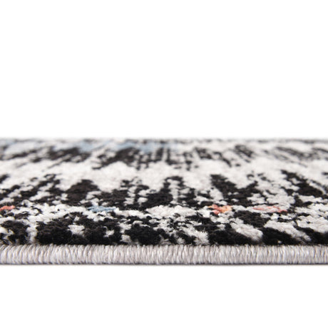 Multicolor 5' 3 x 8' Aramis Rectangle Area Rug Polypropylene With Cotton Backing Easy Clean Living Room Bedroom Dining Office Carpet for Sale at Rug Engine