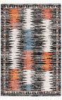 Multicolor 5' 3 x 8' Aramis Rectangle Area Rug Polypropylene With Cotton Backing Easy Clean Living Room Bedroom Dining Office Carpet for Sale at Rug Engine