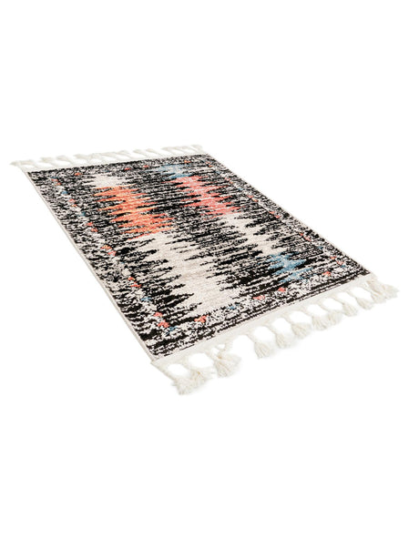 Multicolor 2' x 3' 1 Aramis Rectangle Area Rug Polypropylene With Cotton Backing Easy Clean Living Room Bedroom Dining Office Carpet for Sale at Rug Engine