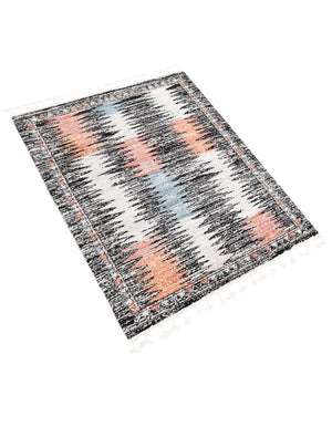 Multicolor 4' x 6' Aramis Rectangle Area Rug Polypropylene With Cotton Backing Easy Clean Living Room Bedroom Dining Office Carpet for Sale at Rug Engine