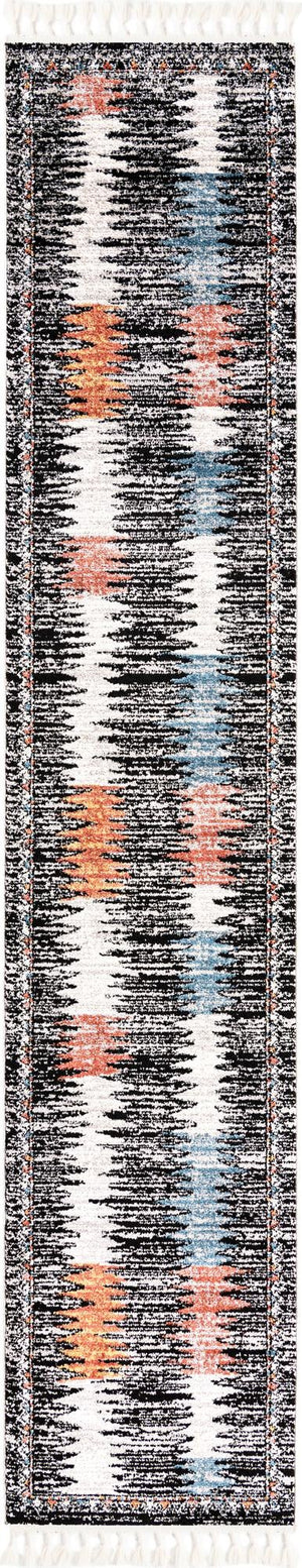Multicolor 2' 7 x 13' Aramis Runner Area Rug Polypropylene With Cotton Backing Easy Clean Living Room Bedroom Dining Office Carpet for Sale at Rug Engine