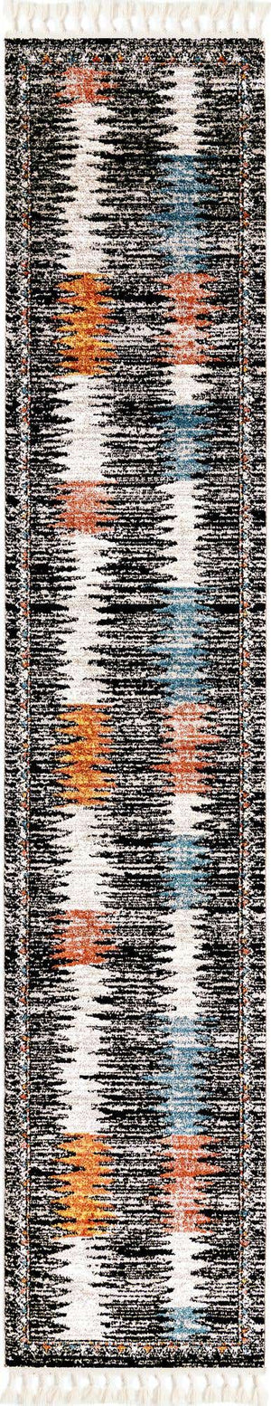 Multicolor 2' 7 x 13' Aramis Runner Area Rug Polypropylene With Cotton Backing Easy Clean Living Room Bedroom Dining Office Carpet for Sale at Rug Engine