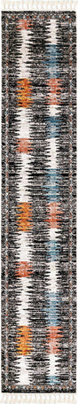 Multicolor 2' 7 x 13' Aramis Runner Area Rug Polypropylene With Cotton Backing Easy Clean Living Room Bedroom Dining Office Carpet for Sale at Rug Engine