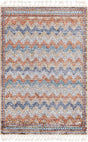 Multicolor 4' x 6' Aramis Rectangle Area Rug Polypropylene With Cotton Backing Easy Clean Living Room Bedroom Dining Office Carpet for Sale at Rug Engine