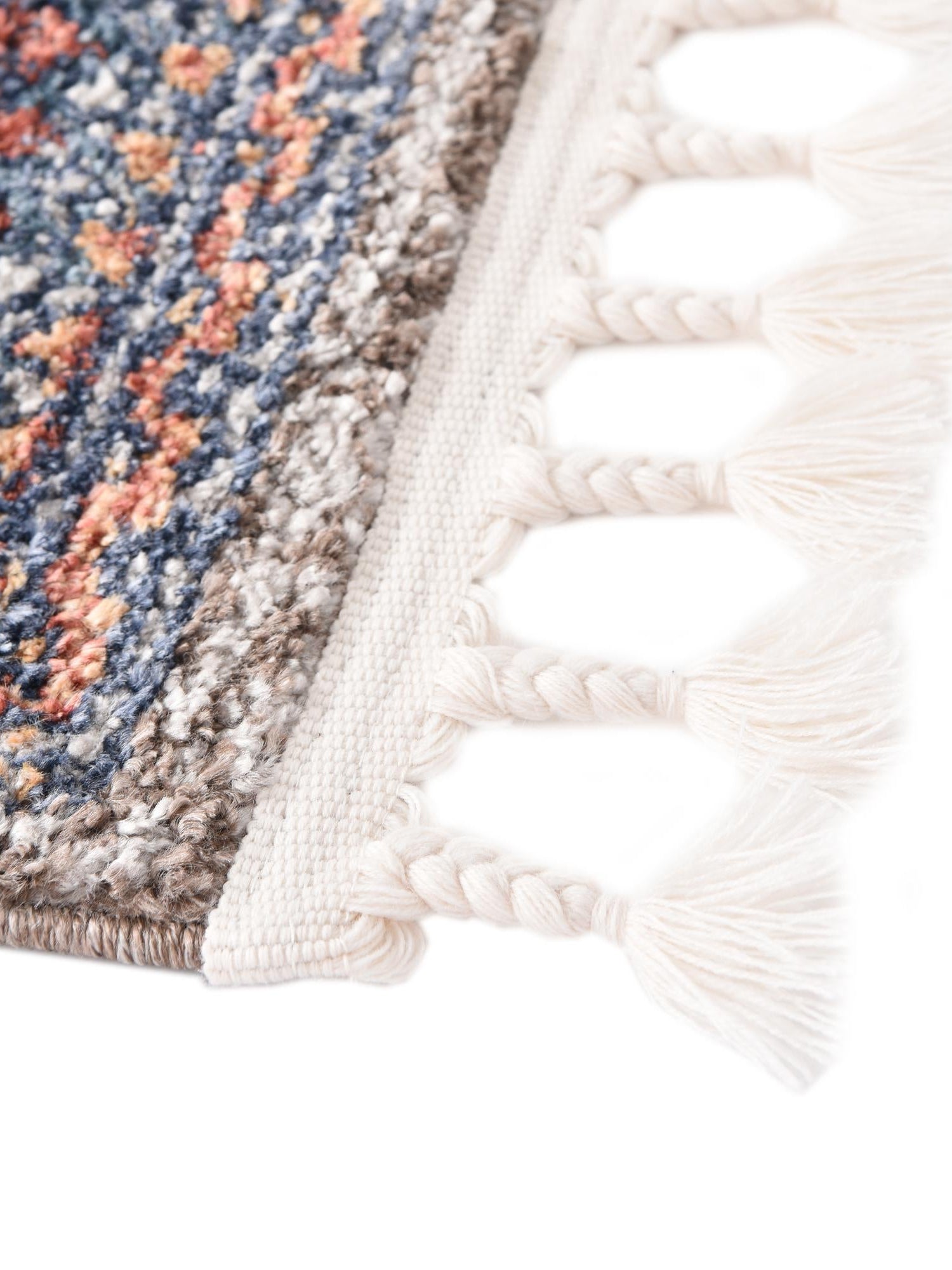 Multicolor 10' x 10' Aramis Square Area Rug Polypropylene With Cotton Backing Easy Clean Living Room Bedroom Dining Office Carpet for Sale at Rug Engine