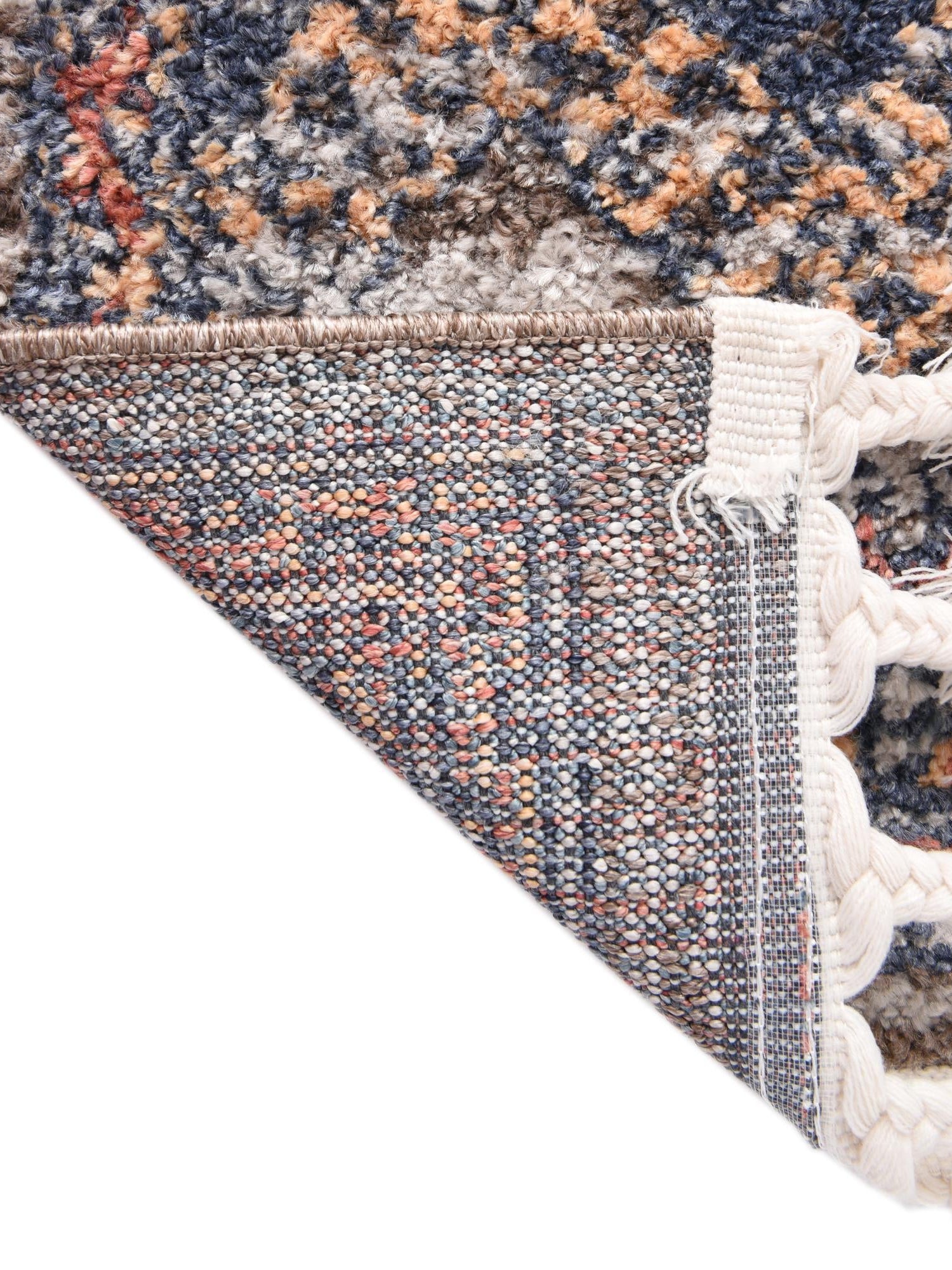 Multicolor 2' 7 x 13' Aramis Runner Area Rug Polypropylene With Cotton Backing Easy Clean Living Room Bedroom Dining Office Carpet for Sale at Rug Engine