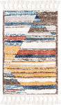 Multicolor 2' x 3' 1 Aramis Rectangle Area Rug Polypropylene With Cotton Backing Easy Clean Living Room Bedroom Dining Office Carpet for Sale at Rug Engine