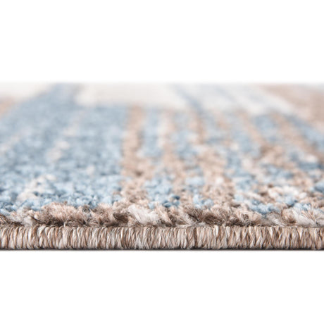 Multicolor 10' x 10' Aramis Square Area Rug Polypropylene With Cotton Backing Easy Clean Living Room Bedroom Dining Office Carpet for Sale at Rug Engine