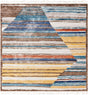 Multicolor 7' 10 x 7' 10 Aramis Square Area Rug Polypropylene With Cotton Backing Easy Clean Living Room Bedroom Dining Office Carpet for Sale at Rug Engine