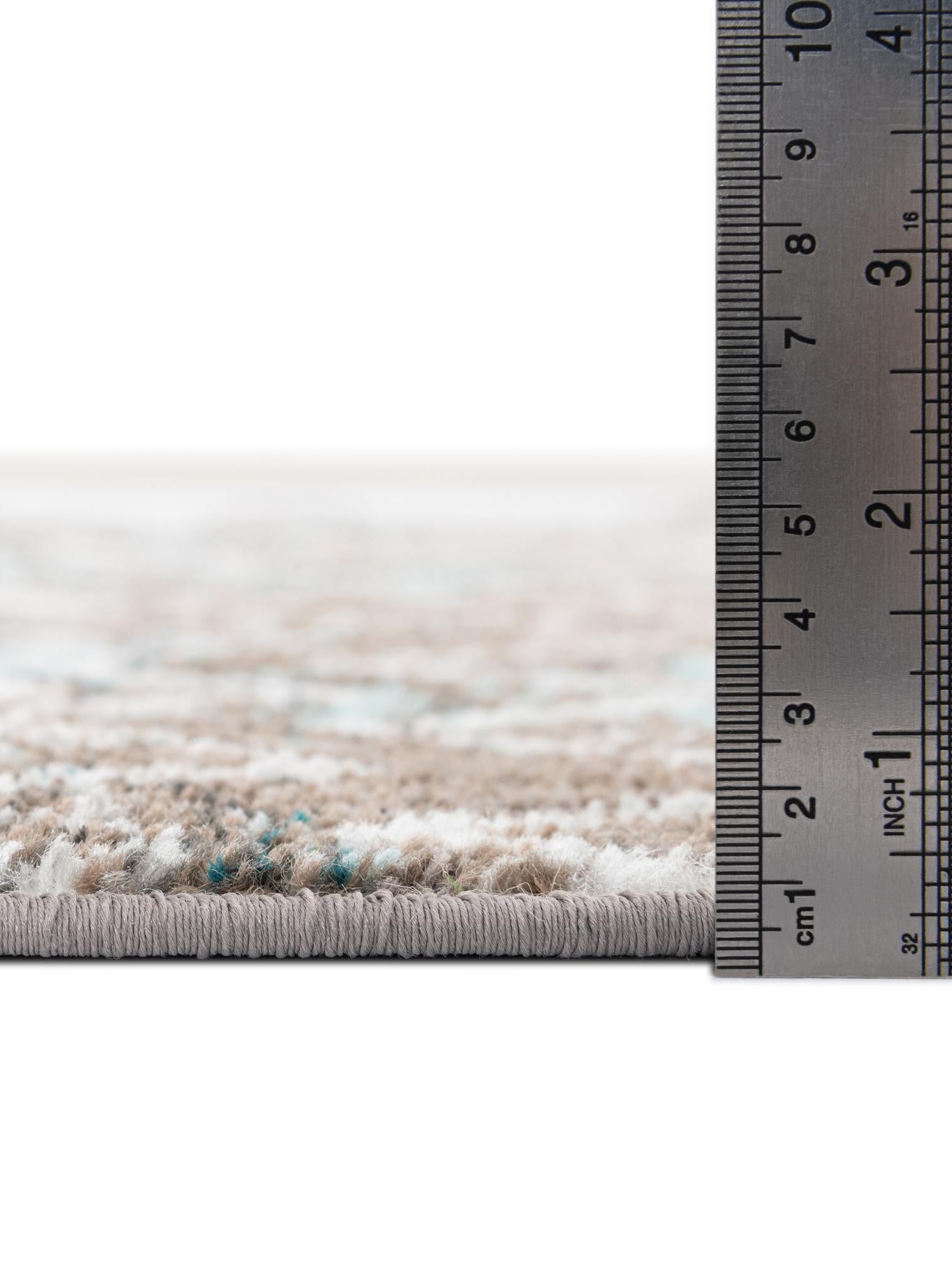 Multicolor Gray Blue 6' 1 x 9' Tribal Trellis Rectangle Area Rug Geometric Southwestern Inspired Durable Carpet for Home Interior Design for Sale at Rug Engine