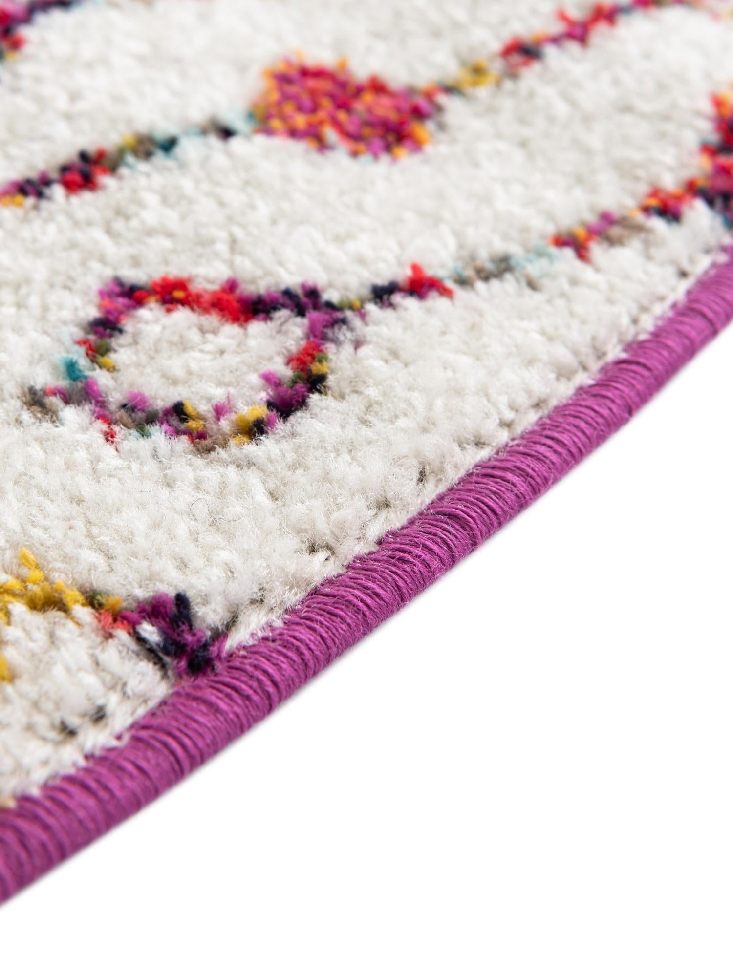 Ivory Multicolor 10' x 10' Tribal Trellis Round Area Rug Geometric Southwestern Inspired Durable Carpet for Home Interior Design for Sale at Rug Engine
