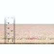 Ivory and Pink 5' 3 x 8' Tribal Trellis Rectangle Area Rug Geometric Southwestern Inspired Durable Carpet for Home Interior Design for Sale at Rug Engine