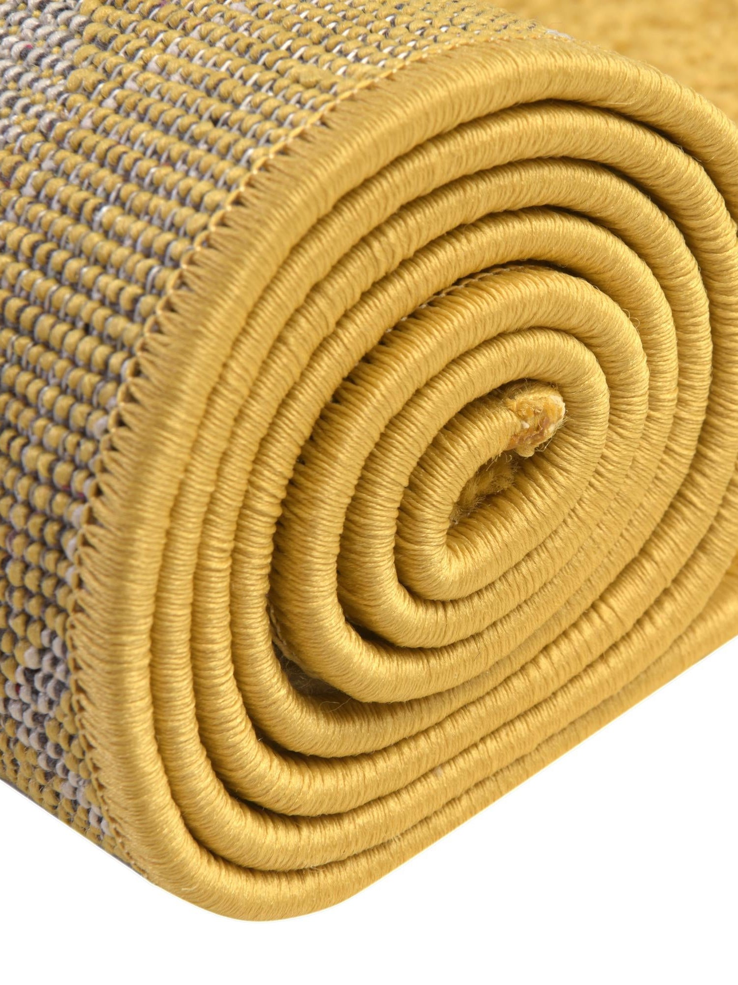 Yellow 3' 3 x 3' 3 Tribal Trellis Round Area Rug Geometric Southwestern Inspired Durable Carpet for Home Interior Design for Sale at Rug Engine