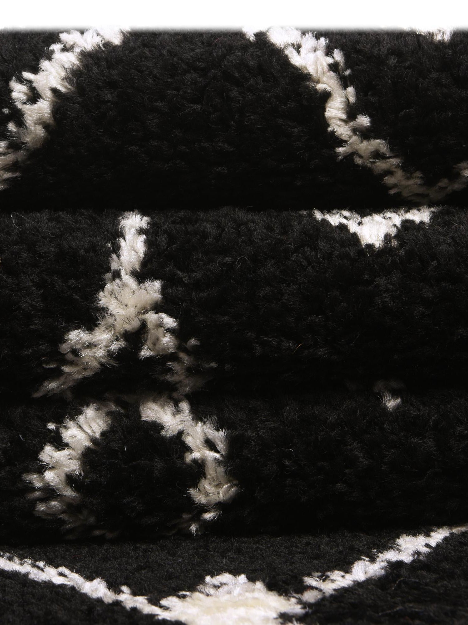 Black and White 10' 8 x 14' Tribal Trellis Rectangle Area Rug Geometric Southwestern Inspired Durable Carpet for Home Interior Design for Sale at Rug Engine