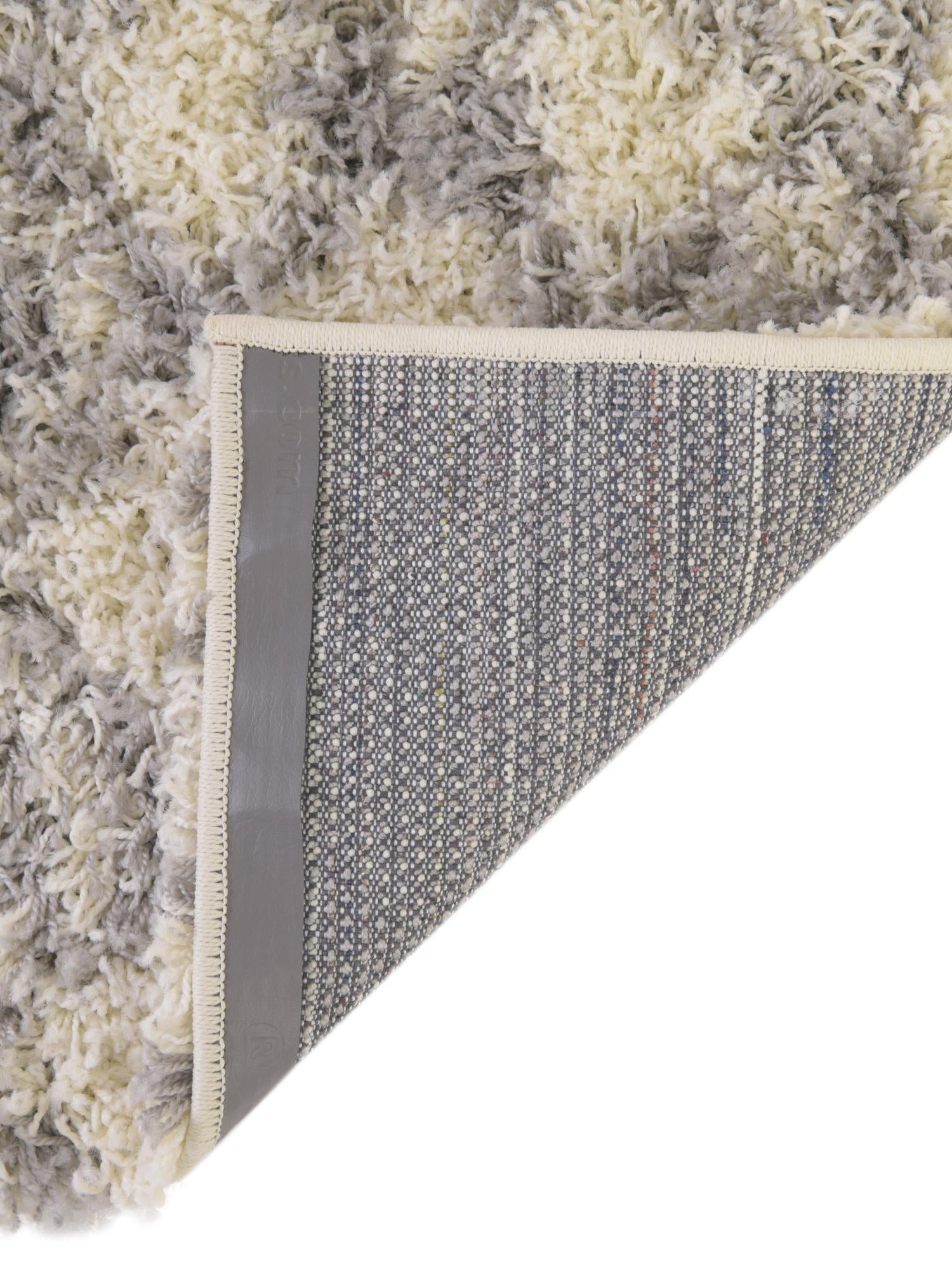 Ivory 5' 3 x 8' Moroccan Trellis Shag Rectangle Area Rug Thick Soft Touch Fluffy & Plush Shaggy Pile 100% Polypropylene Geometric Traditional Carpet for Sale at Rug Engine
