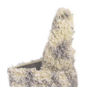Ivory 2' x 7' 1 Moroccan Trellis Shag Runner Area Rug Thick Soft Touch Fluffy & Plush Shaggy Pile