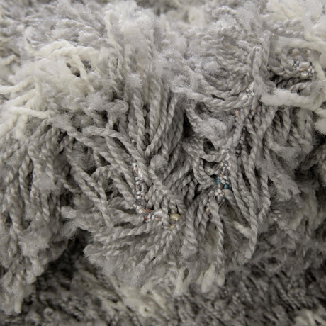 Gray 2' 7 x 12' Moroccan Trellis Shag Runner Area Rug Thick Soft Touch Fluffy & Plush Shaggy Pile 100% Polypropylene Geometric Traditional Carpet for Sale at Rug Engine