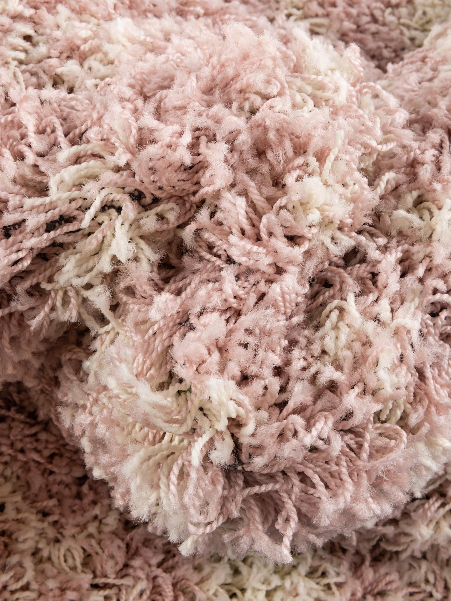 Light Pink 10' x 14' 1 Moroccan Trellis Shag Rectangle Area Rug Thick Soft Touch Fluffy & Plush Shaggy Pile 100% Polypropylene Geometric Traditional Carpet for Sale at Rug Engine
