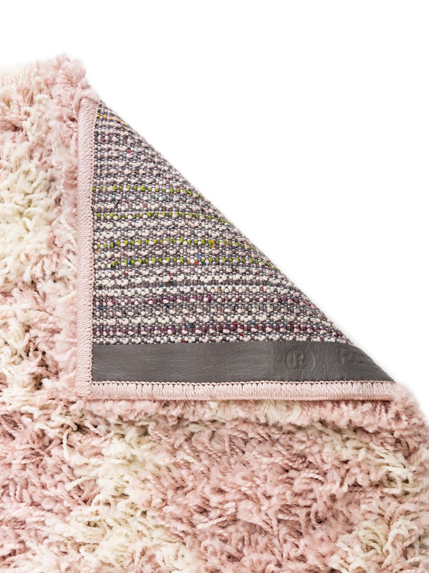 Light Pink 7' 10 x 10' Moroccan Trellis Shag Rectangle Area Rug Thick Soft Touch Fluffy & Plush Shaggy Pile 100% Polypropylene Geometric Traditional Carpet for Sale at Rug Engine