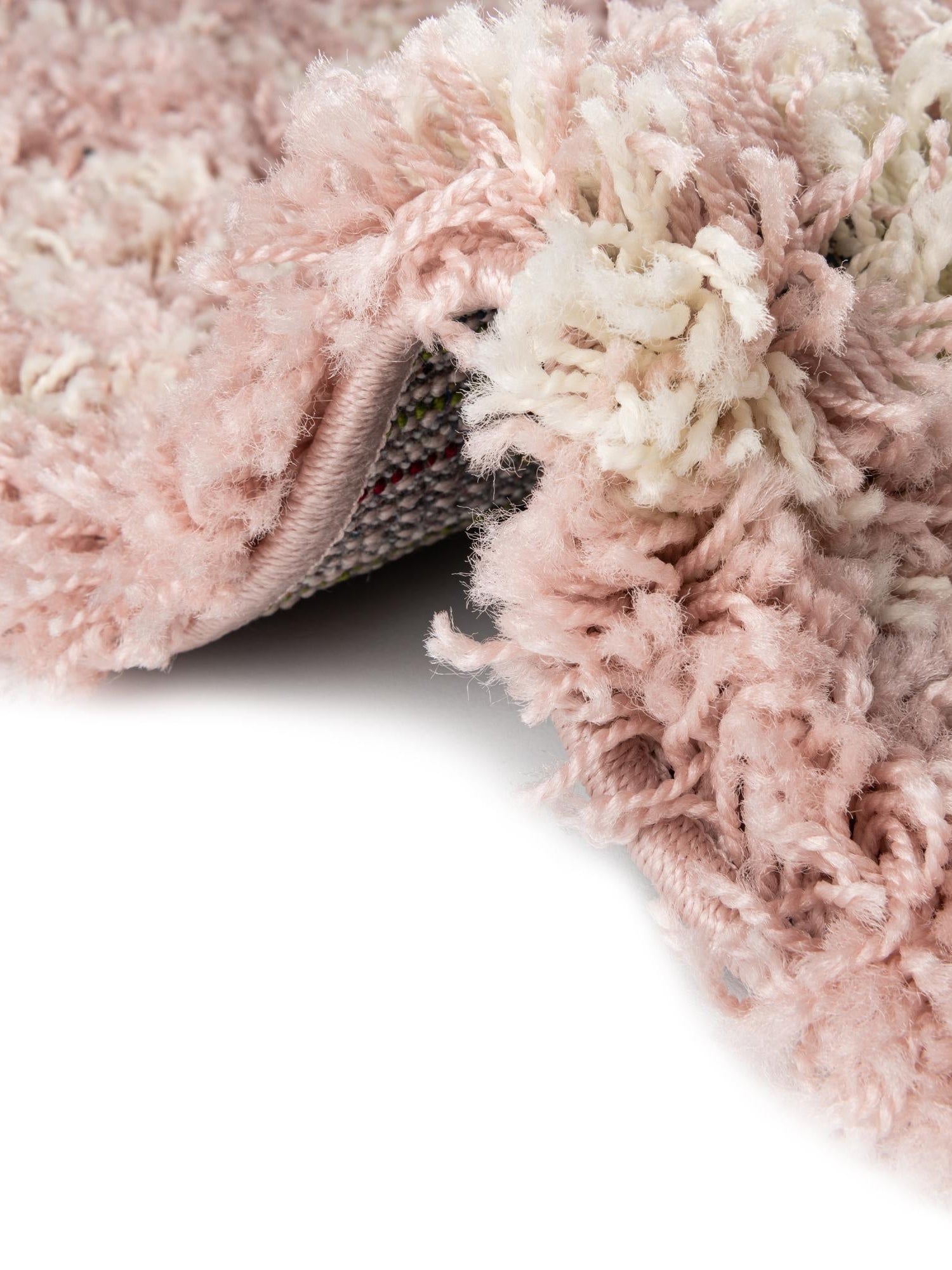 Light Pink 5' 3 x 8' Moroccan Trellis Shag Rectangle Area Rug Thick Soft Touch Fluffy & Plush Shaggy Pile 100% Polypropylene Geometric Traditional Carpet for Sale at Rug Engine