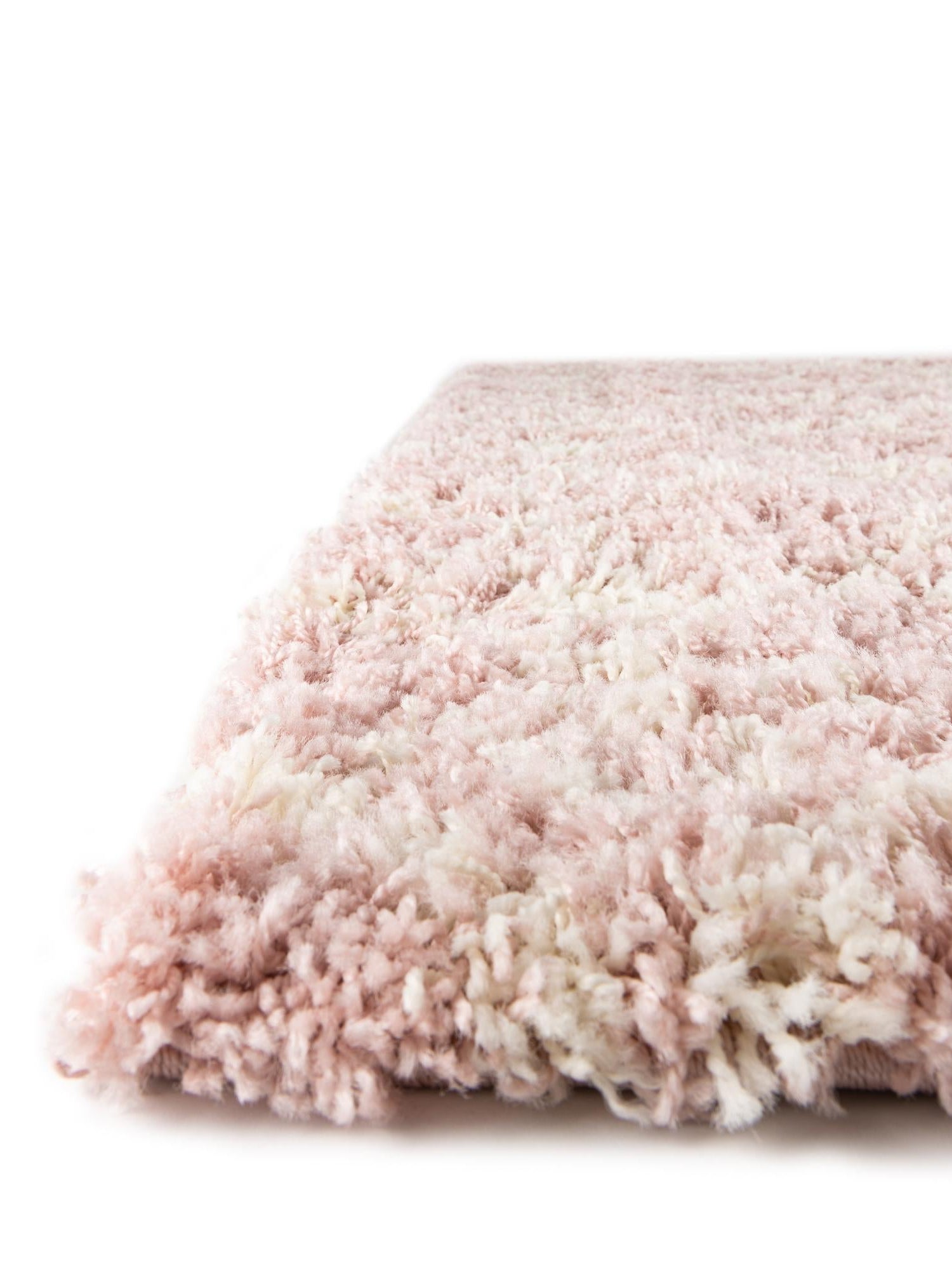 Light Pink 4' 1 x 4' 1 Moroccan Trellis Shag Square Area Rug Thick Soft Touch Fluffy & Plush Shaggy Pile 100% Polypropylene Geometric Traditional Carpet for Sale at Rug Engine