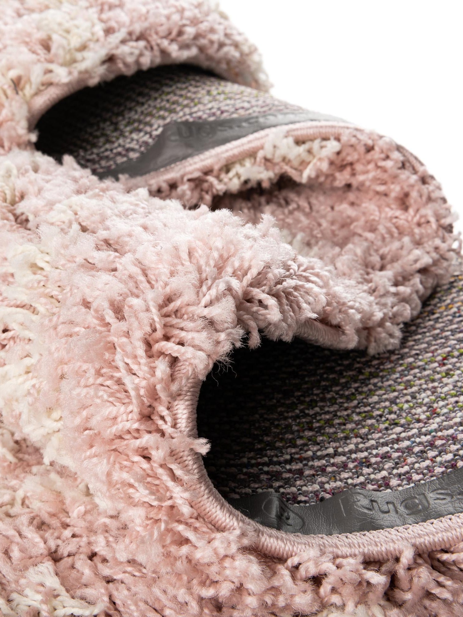 Light Pink 3' 3 x 16' 5 Moroccan Trellis Shag Runner Area Rug Thick Soft Touch Fluffy & Plush Shaggy Pile 100% Polypropylene Geometric Traditional Carpet for Sale at Rug Engine