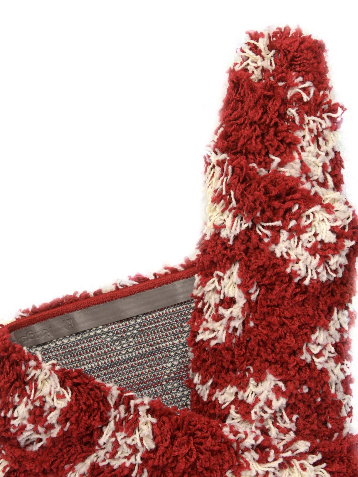 Burgundy Red 9' x 12' Moroccan Trellis Shag Rectangle Area Rug Thick Soft Touch Fluffy & Plush Shaggy Pile 100% Polypropylene Geometric Traditional Carpet for Sale at Rug Engine