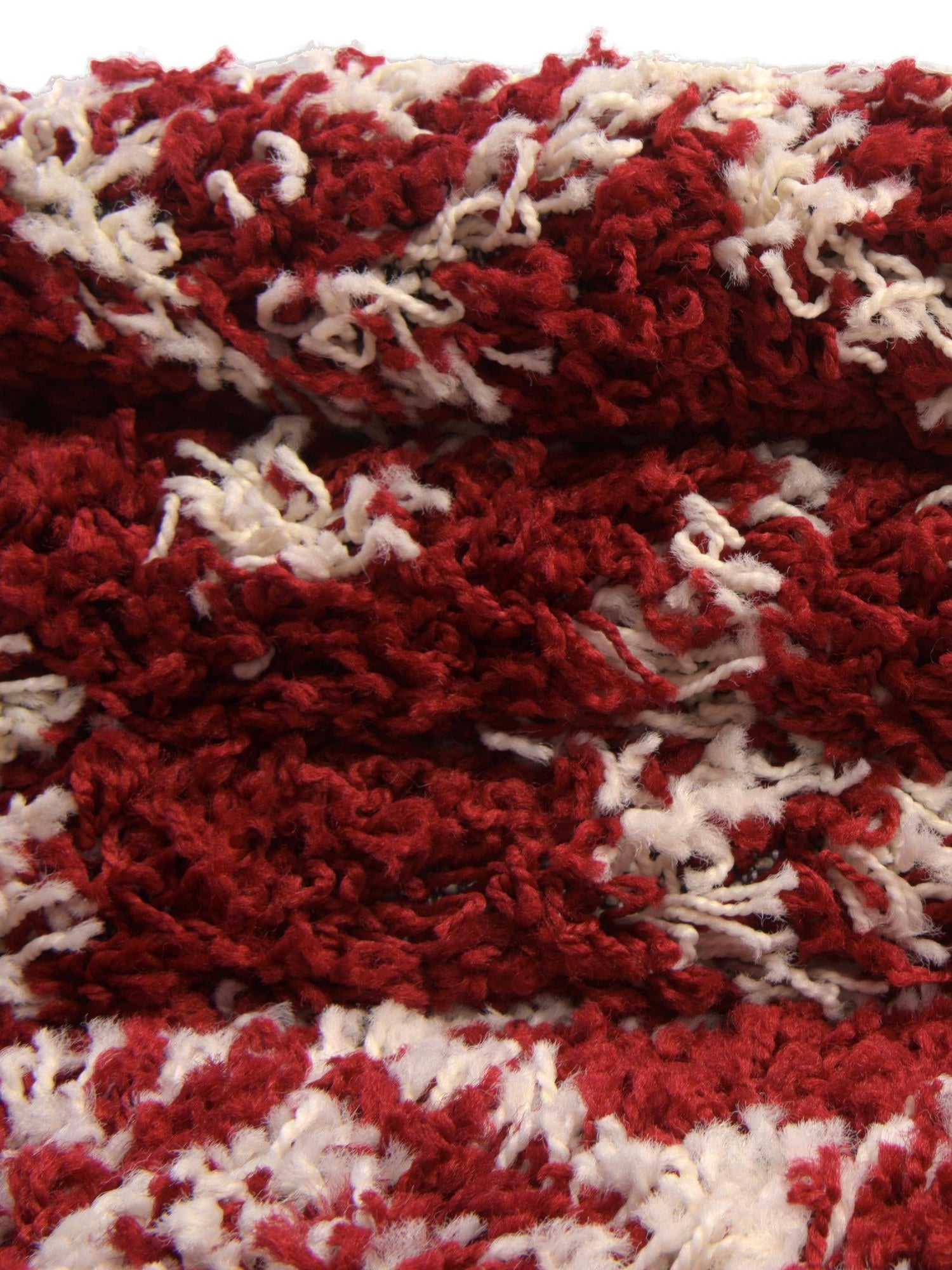 Burgundy Red 10' x 13' 1 Moroccan Trellis Shag Rectangle Area Rug Thick Soft Touch Fluffy & Plush Shaggy Pile 100% Polypropylene Geometric Traditional Carpet for Sale at Rug Engine