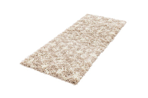 Light Brown 2' x 5' 1 Moroccan Trellis Shag Runner Area Rug Thick Soft Touch Fluffy & Plush Shaggy Pile