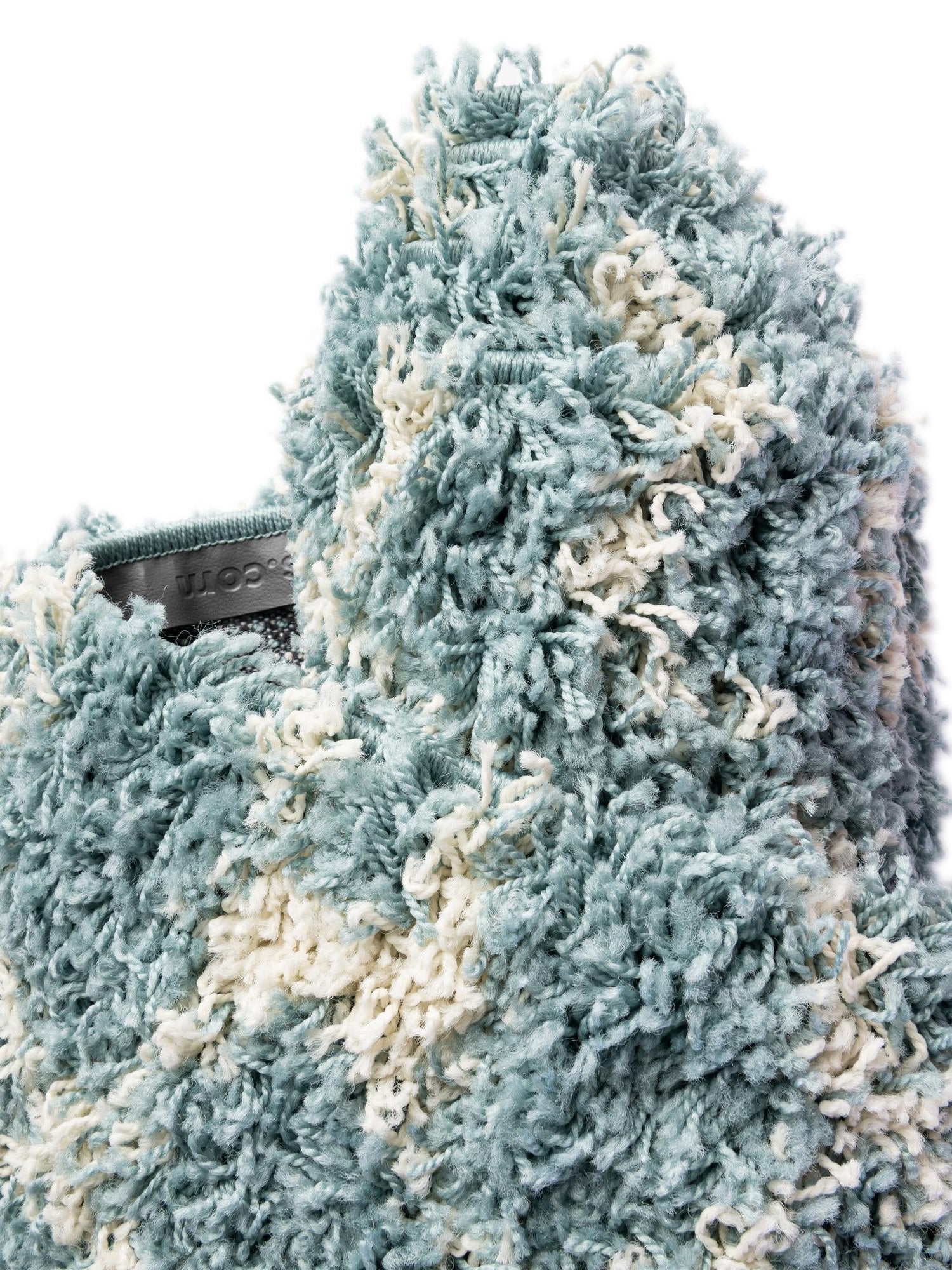 Light Blue 2' x 8' Moroccan Trellis Shag Runner Area Rug Thick Soft Touch Fluffy & Plush Shaggy Pile 100% Polypropylene Geometric Traditional Carpet for Sale at Rug Engine