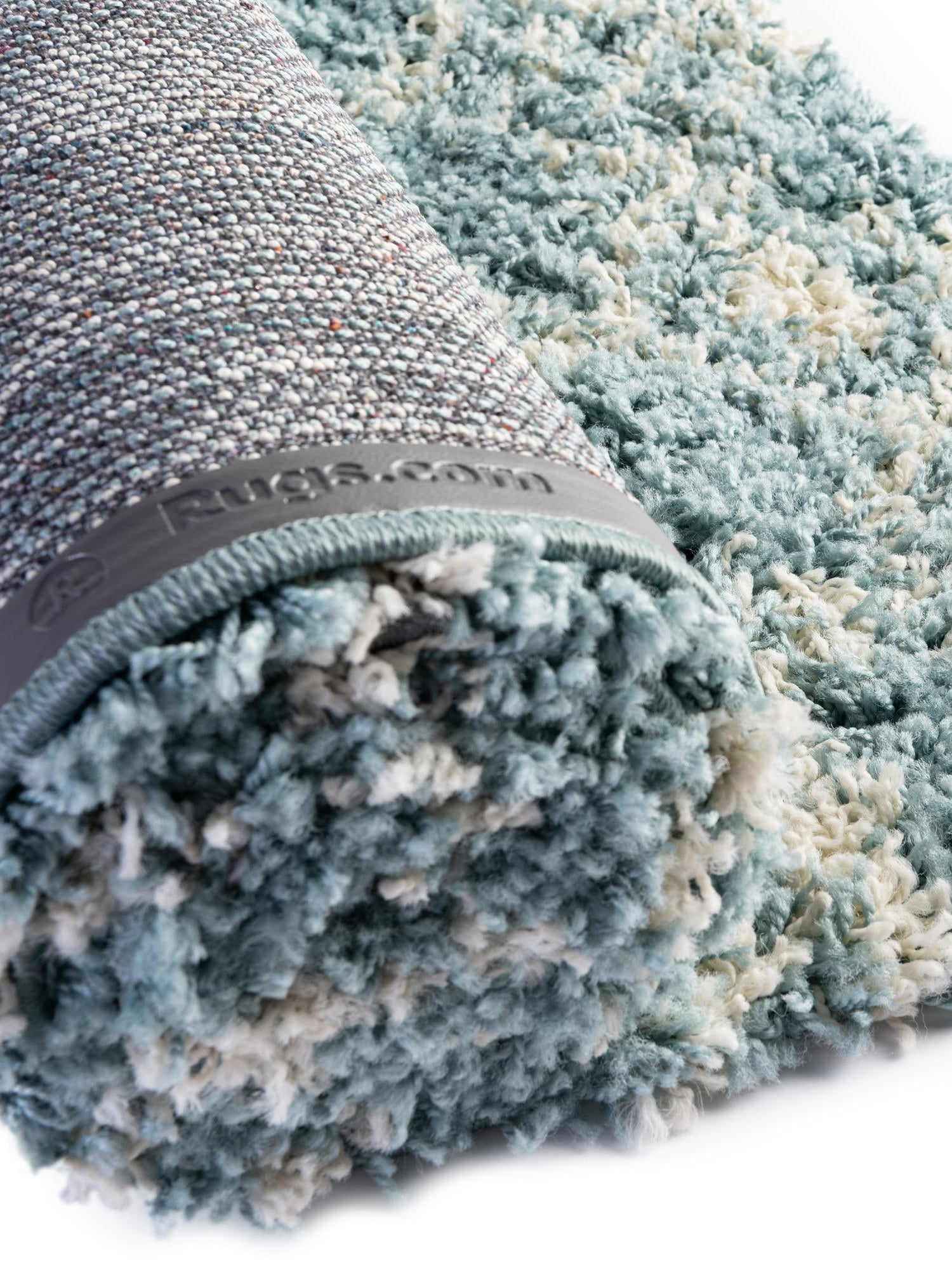 Light Blue 2' x 8' Moroccan Trellis Shag Runner Area Rug Thick Soft Touch Fluffy & Plush Shaggy Pile 100% Polypropylene Geometric Traditional Carpet for Sale at Rug Engine