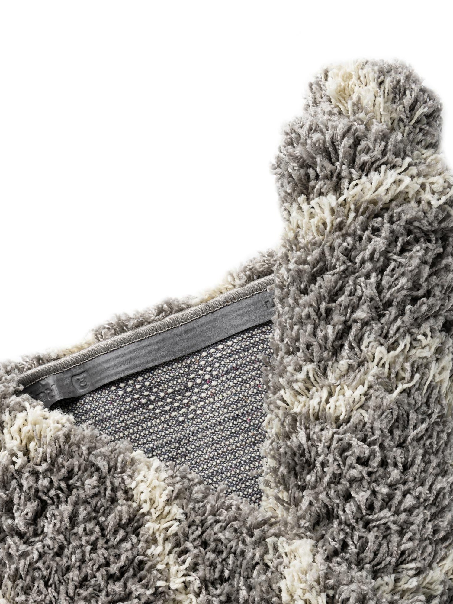 Gray 9' x 12' Trellis Shag Rectangle Area Rug Thick Soft Touch Fluffy & Plush Shaggy Pile Geometric Modern Unique Carpet for Home Interior Design for Sale at Rug Engine