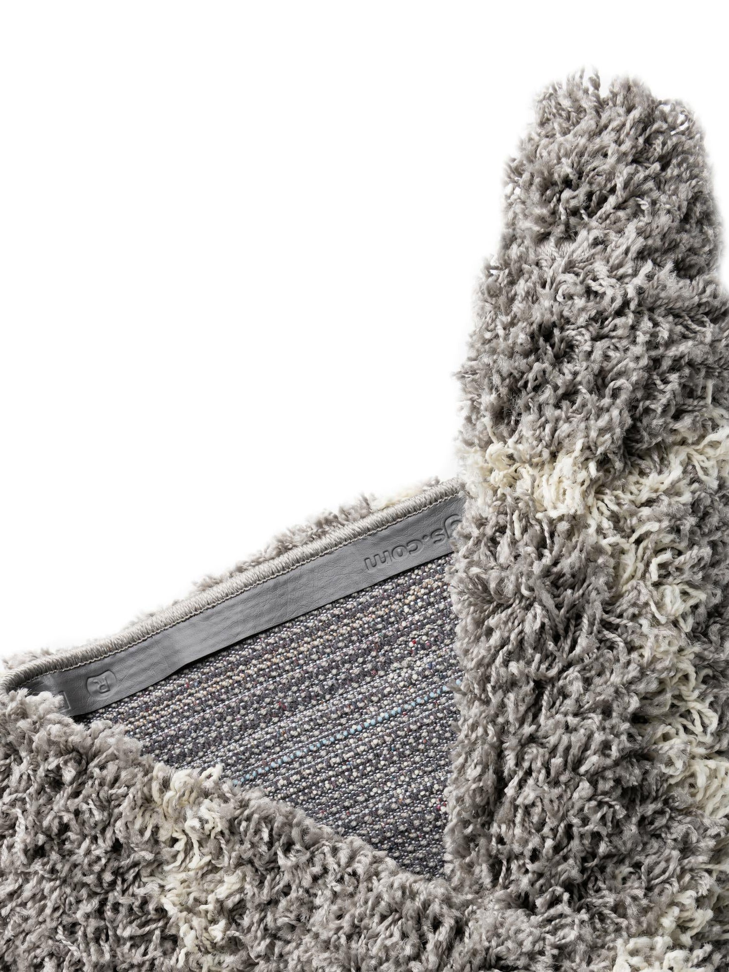 Gray 2' 7 x 10' Trellis Shag Runner Area Rug Thick Soft Touch Fluffy & Plush Shaggy Pile Geometric Modern Unique Carpet for Home Interior Design for Sale at Rug Engine