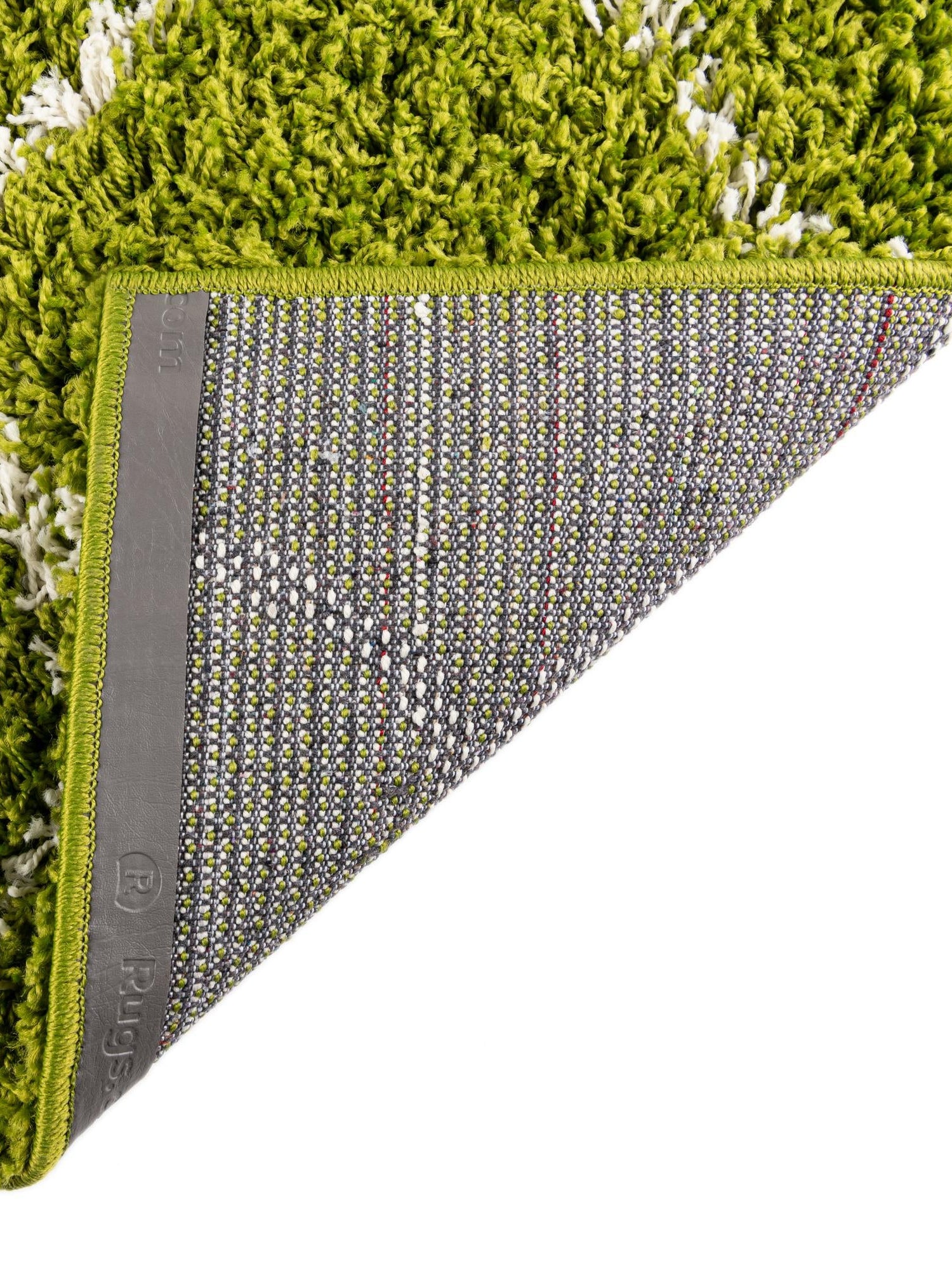 Green 10' x 10' Trellis Shag Square Area Rug Thick Soft Touch Fluffy & Plush Shaggy Pile Geometric Modern Unique Carpet for Home Interior Design for Sale at Rug Engine