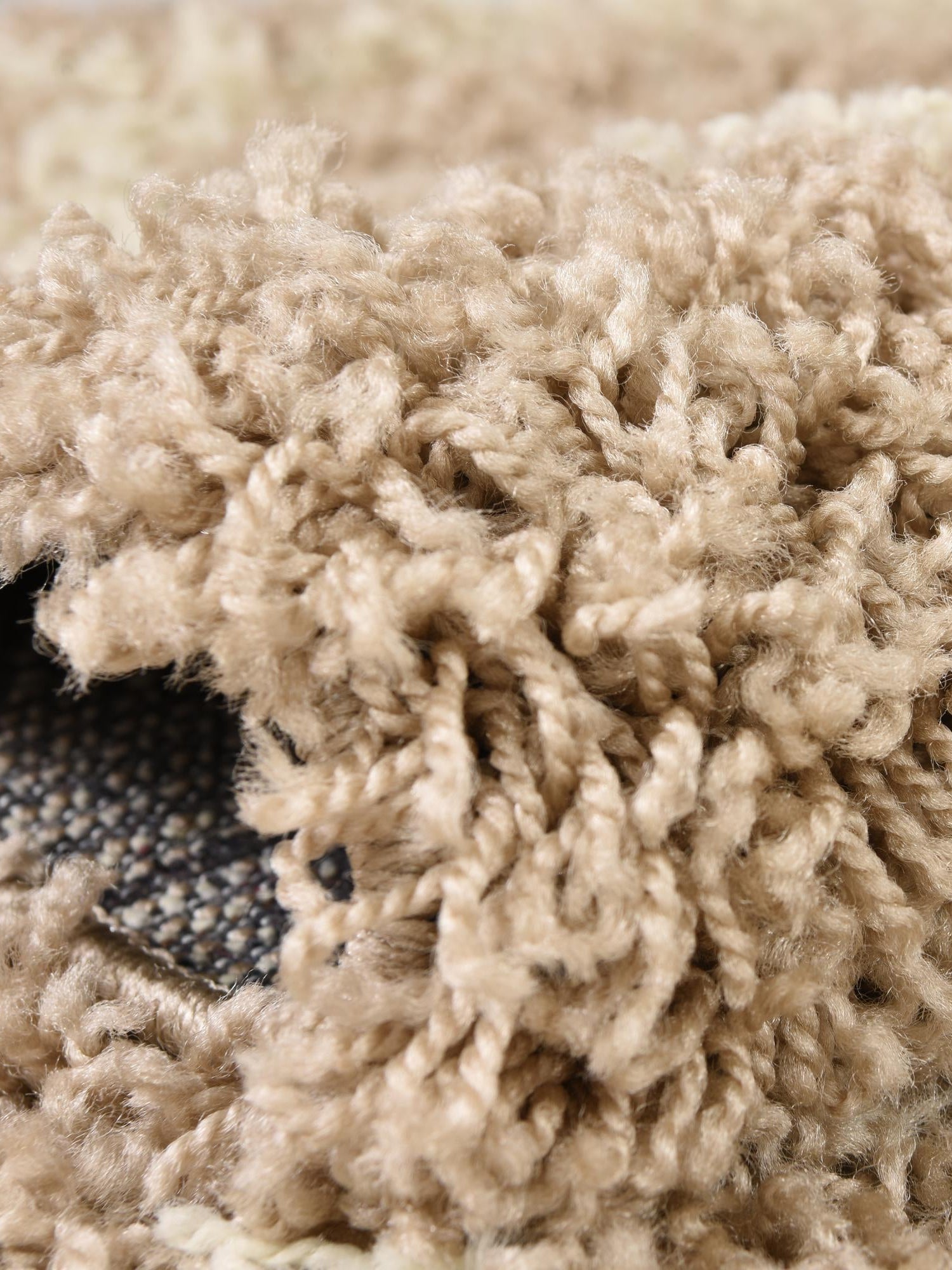 Light Brown 6' x 9' Trellis Shag Rectangle Area Rug Thick Soft Touch Fluffy & Plush Shaggy Pile Geometric Modern Unique Carpet for Home Interior Design for Sale at Rug Engine