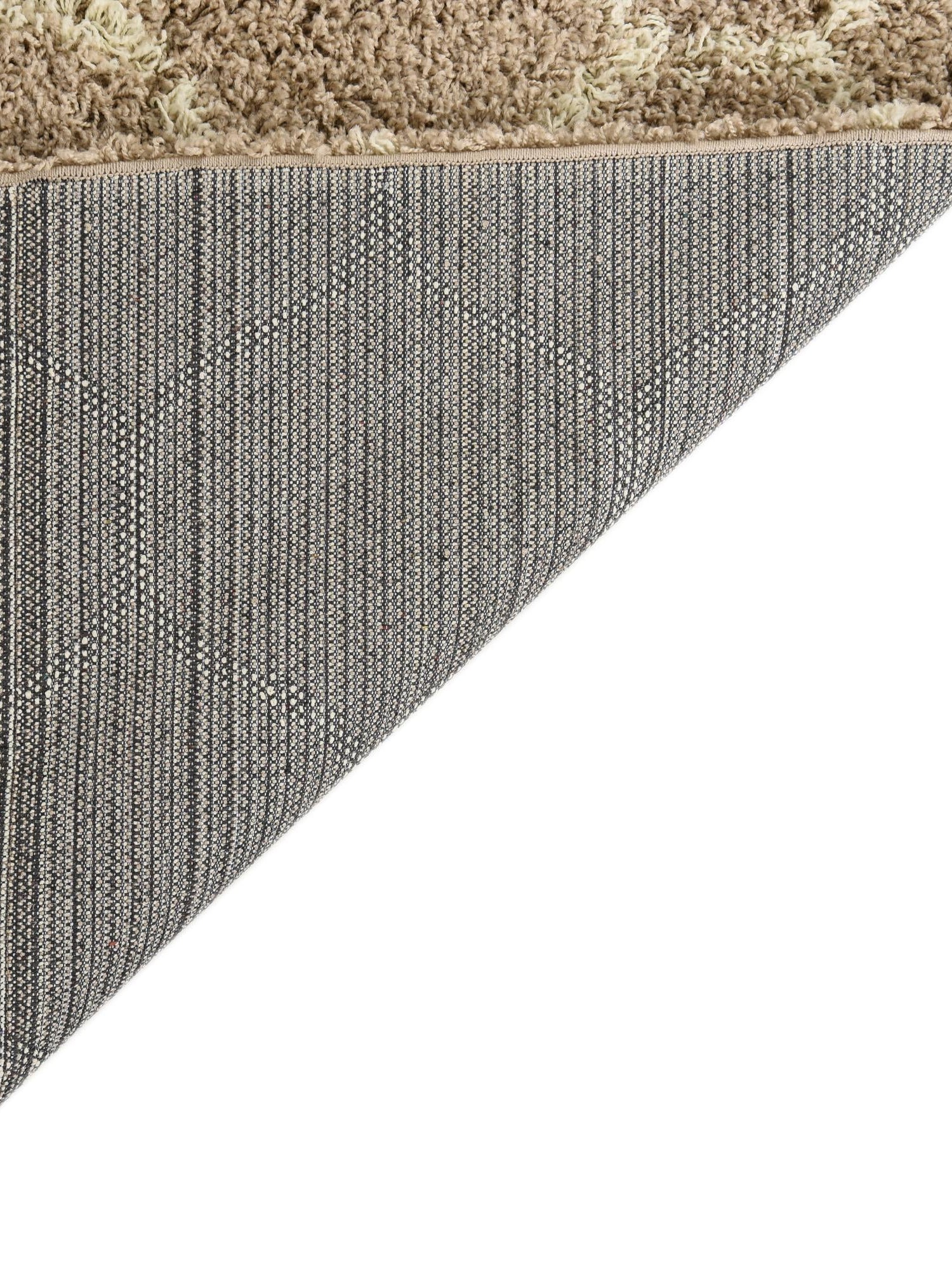 Light Brown 7' 10 x 7' 10 Trellis Shag Square Area Rug Thick Soft Touch Fluffy & Plush Shaggy Pile Geometric Modern Unique Carpet for Home Interior Design for Sale at Rug Engine