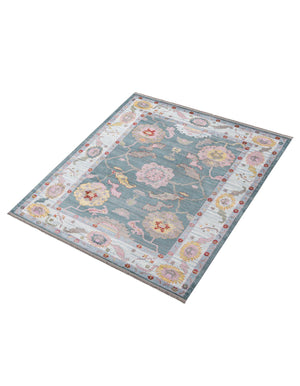 Gray and Blue 8' 2 x 10' Paragon Rectangle Area Rug 100% Polypropylene Colorful Vivid Boho Style Modern Carpet for Unique Interiors for Sale at Rug Engine