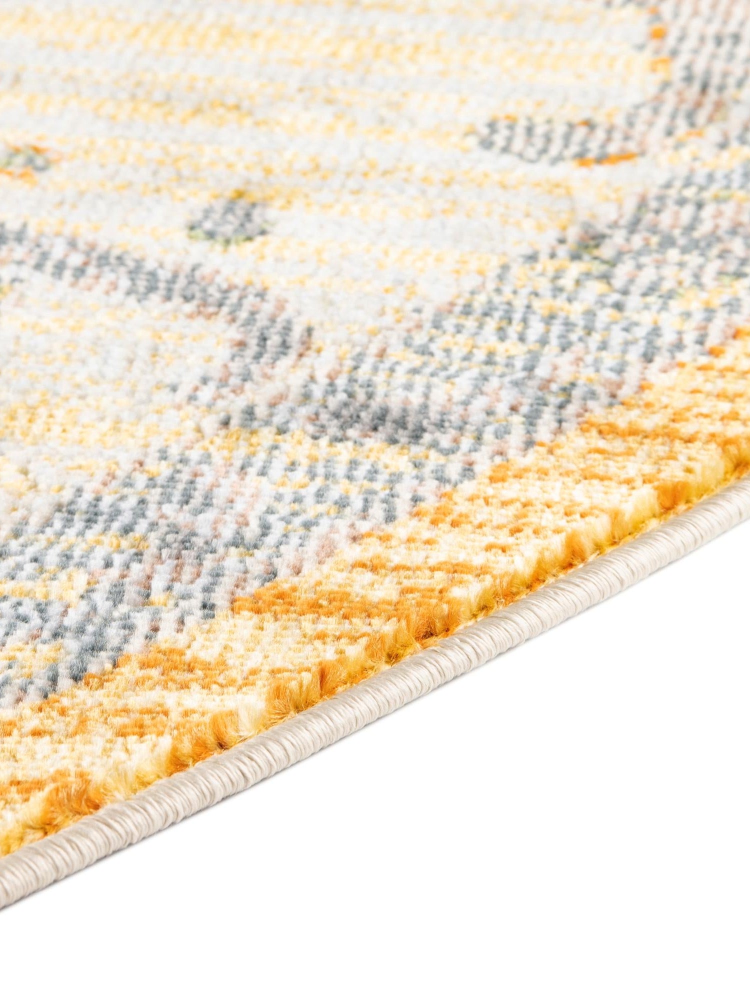 Yellow 8' 2 x 8' 2 Paragon Octagon Area Rug 100% Polypropylene Colorful Vivid Boho Style Modern Carpet for Unique Interiors for Sale at Rug Engine