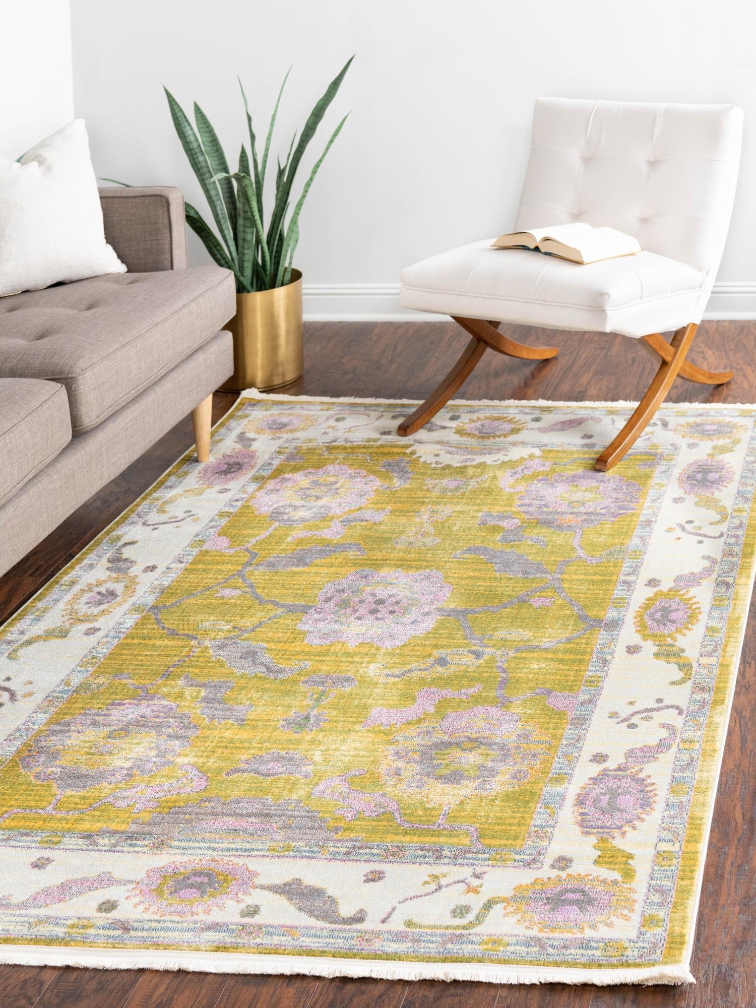 Green 10' x 14' Paragon Rectangle Area Rug 100% Polypropylene Colorful Vivid Boho Style Modern Carpet for Unique Interiors for Sale at Rug Engine