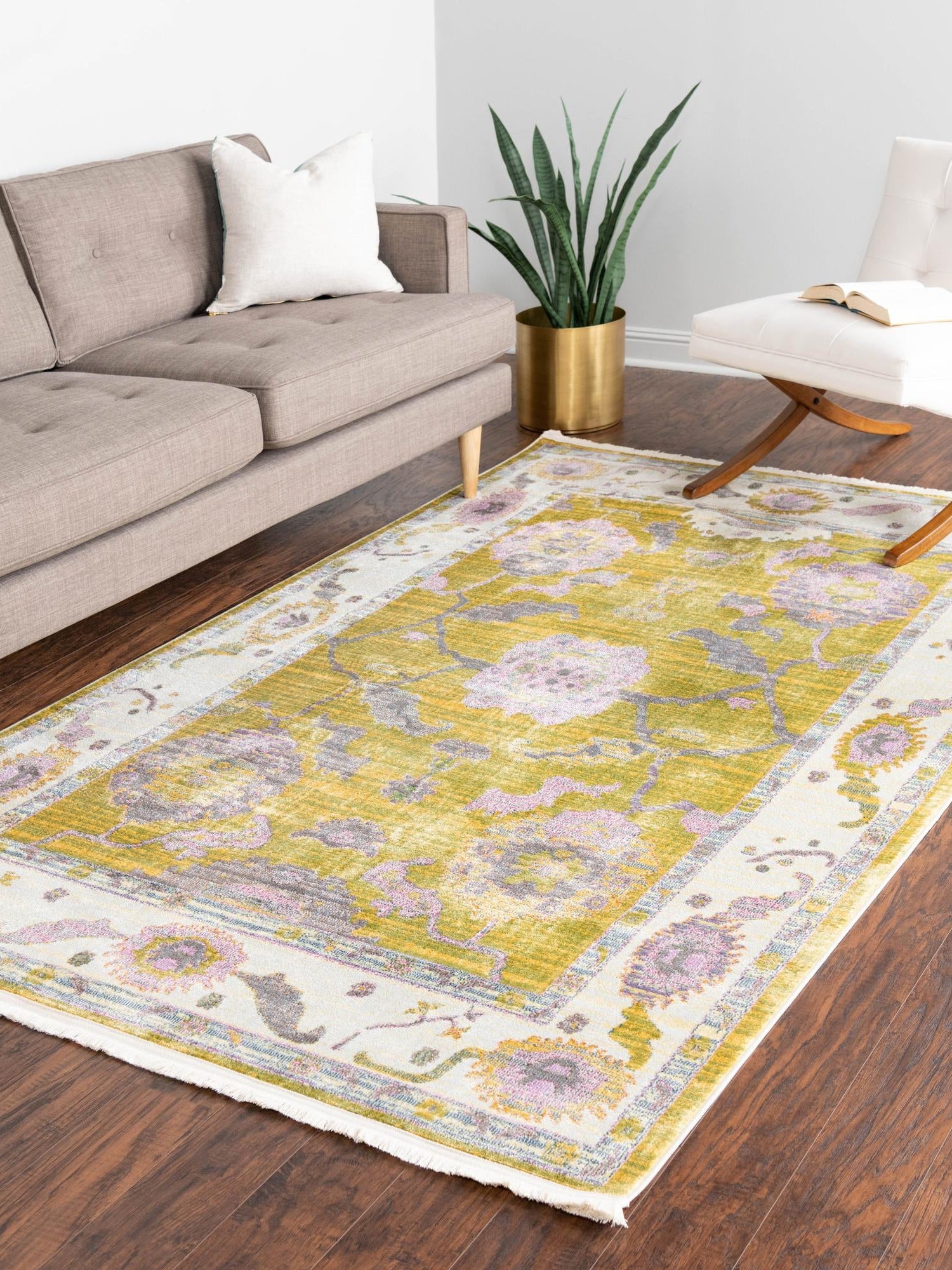 Green 10' x 14' Paragon Rectangle Area Rug 100% Polypropylene Colorful Vivid Boho Style Modern Carpet for Unique Interiors for Sale at Rug Engine