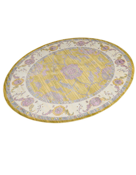 Green 8' 2 x 10' Paragon Oval Area Rug 100% Polypropylene Colorful Vivid Boho Style Modern Carpet for Unique Interiors for Sale at Rug Engine