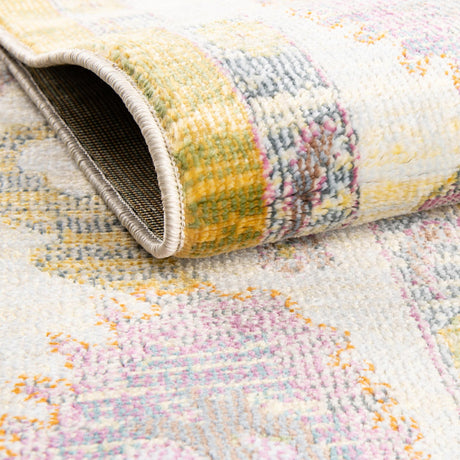 Green 8' 2 x 8' 2 Paragon Octagon Area Rug 100% Polypropylene Colorful Vivid Boho Style Modern Carpet for Unique Interiors for Sale at Rug Engine