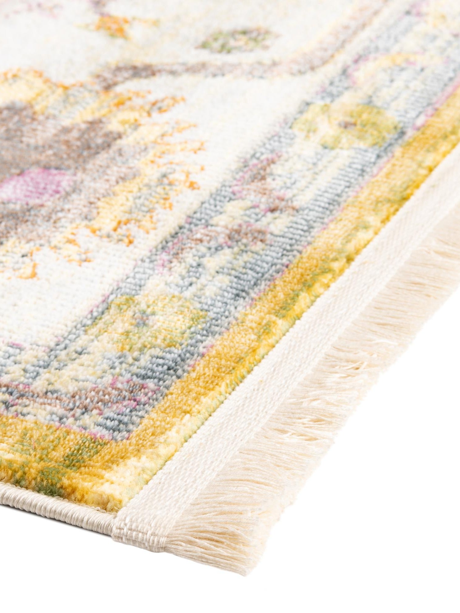 Green 2' 7 x 10' Paragon Runner Area Rug 100% Polypropylene Colorful Vivid Boho Style Modern Carpet for Unique Interiors for Sale at Rug Engine